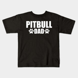 Pitbull Dad Kids T-Shirt